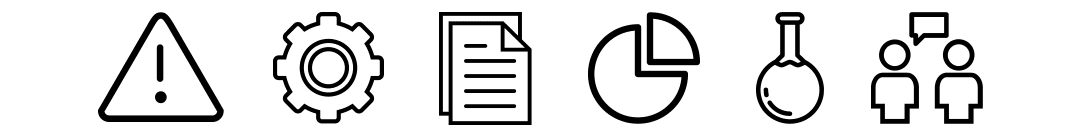 A black background with a white circle in the middle.