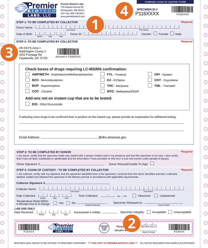 A form that is being used to fill out.