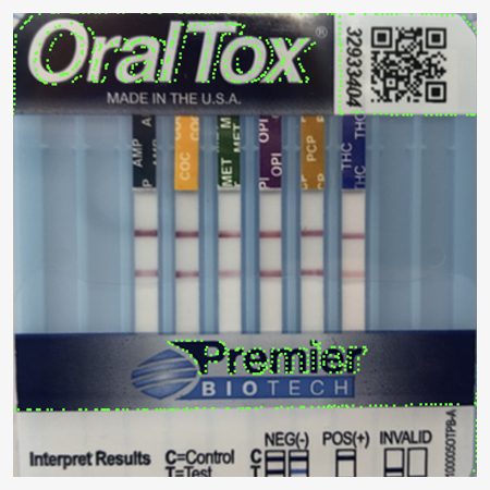 A box of dental products with different colors and sizes.
