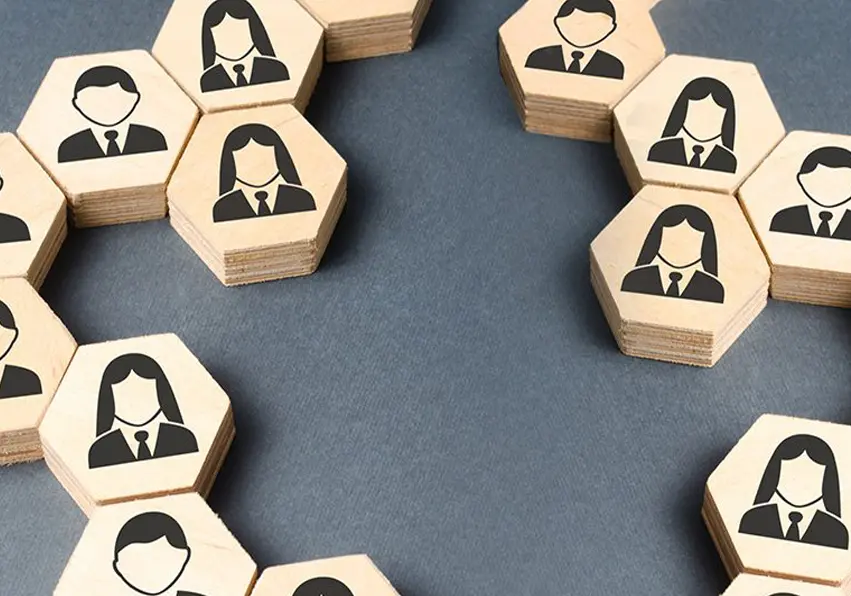 Jigsaw puzzle with staff