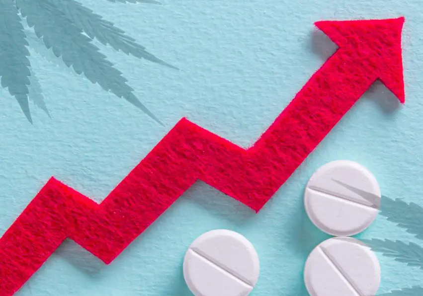 Drug positivity rate going up